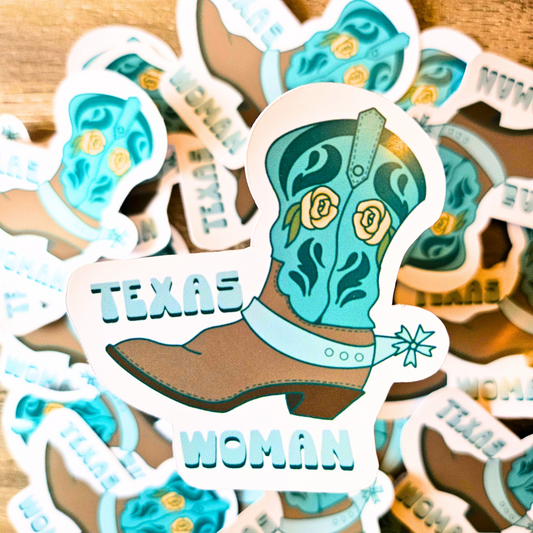 Texas Woman Sticker