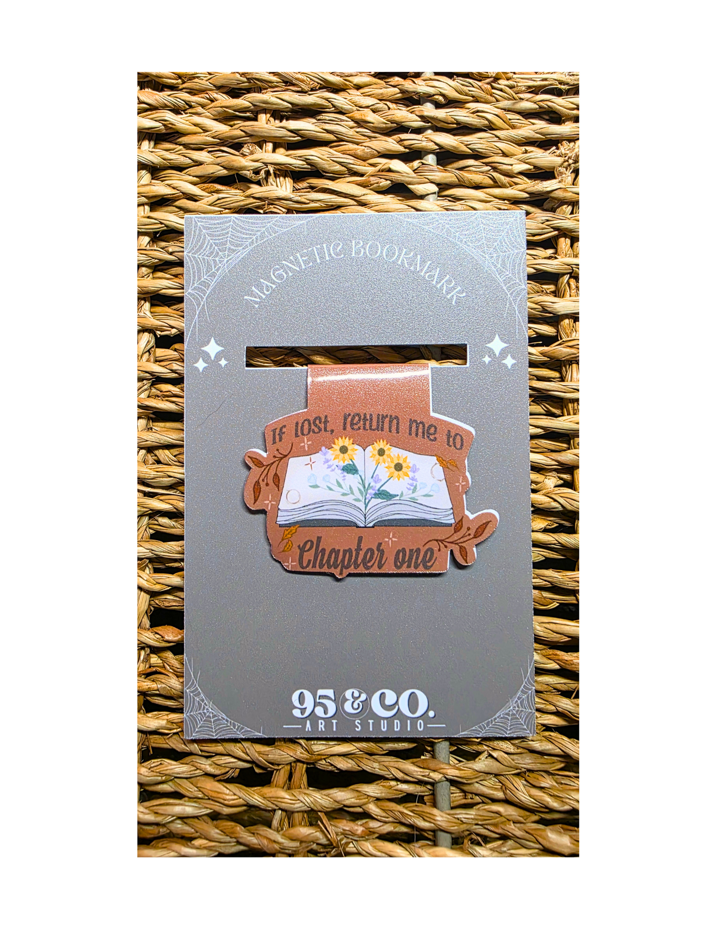 Handmade Magnetic Bookmarks β Cute & Durable Page Holders for Books, Planners, Journals