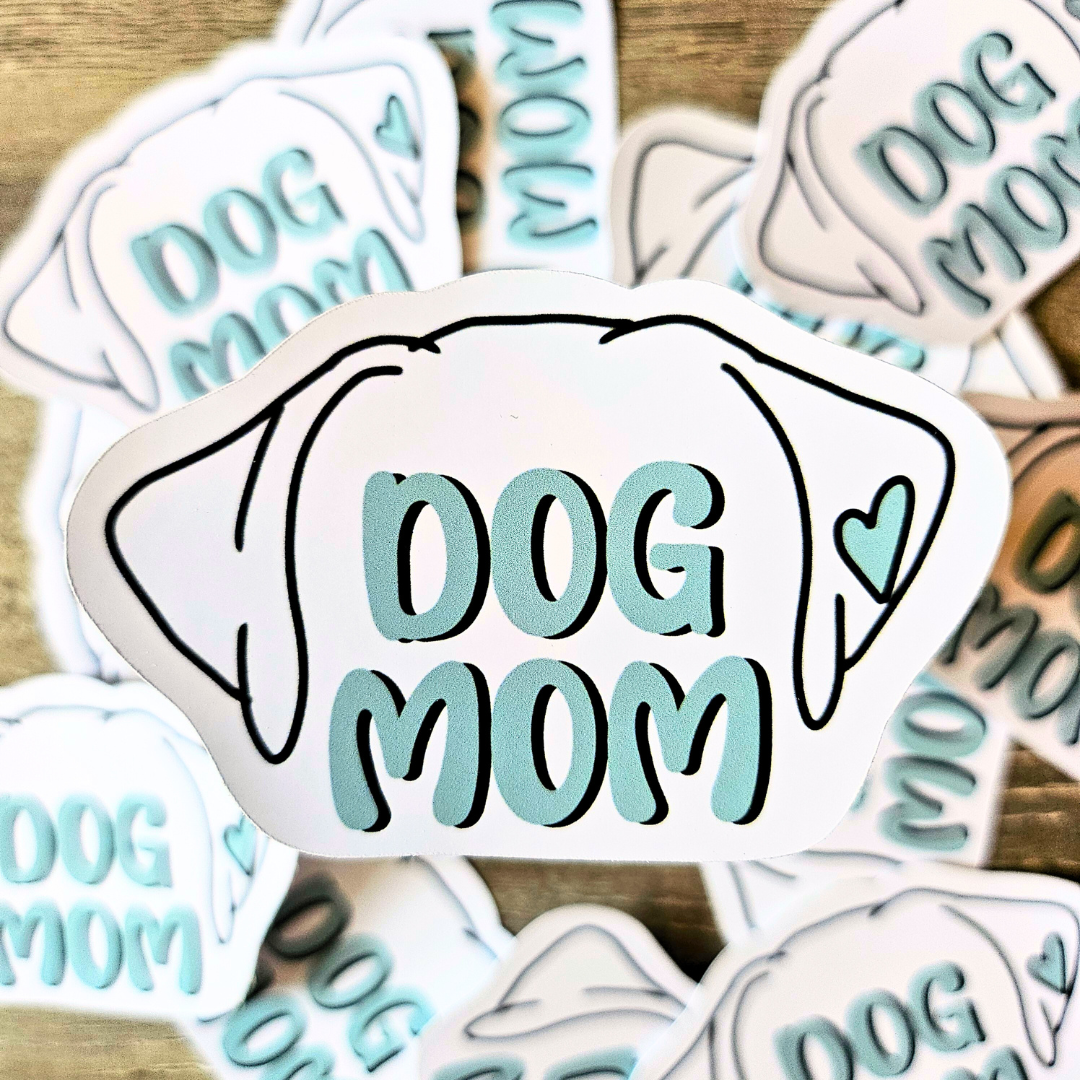 Dog & Cat Mom Sticker