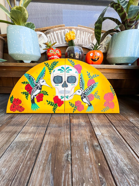 La Calavera Hand Painted Original Artwork