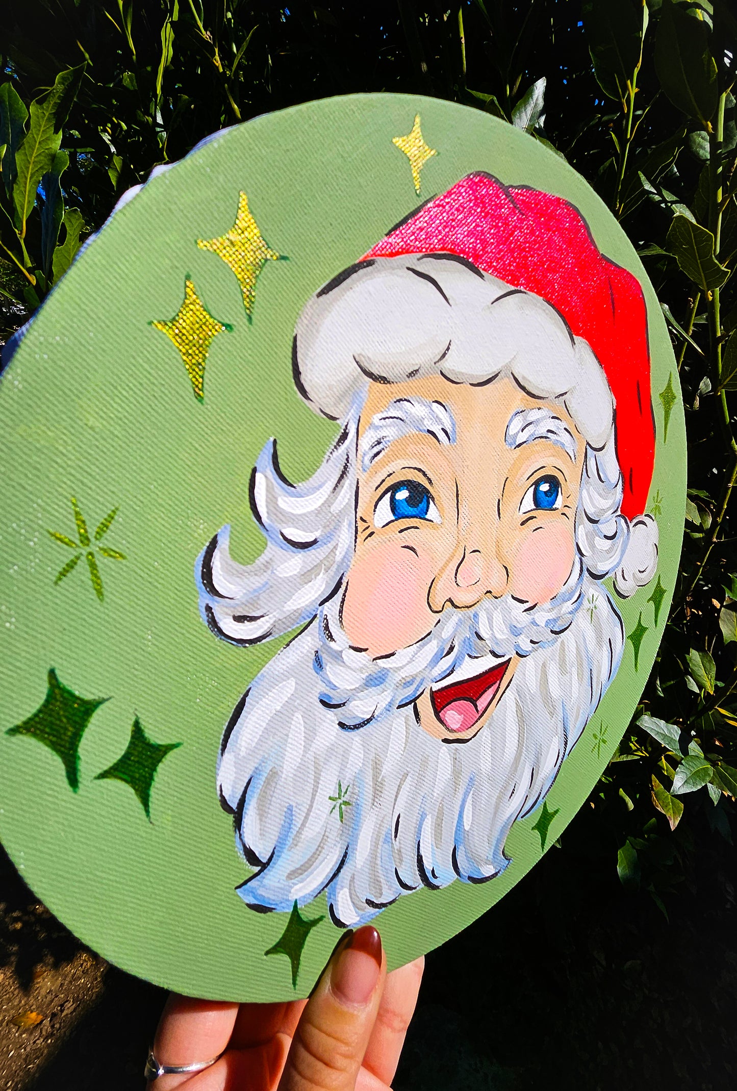 Santa Clause Original Painting