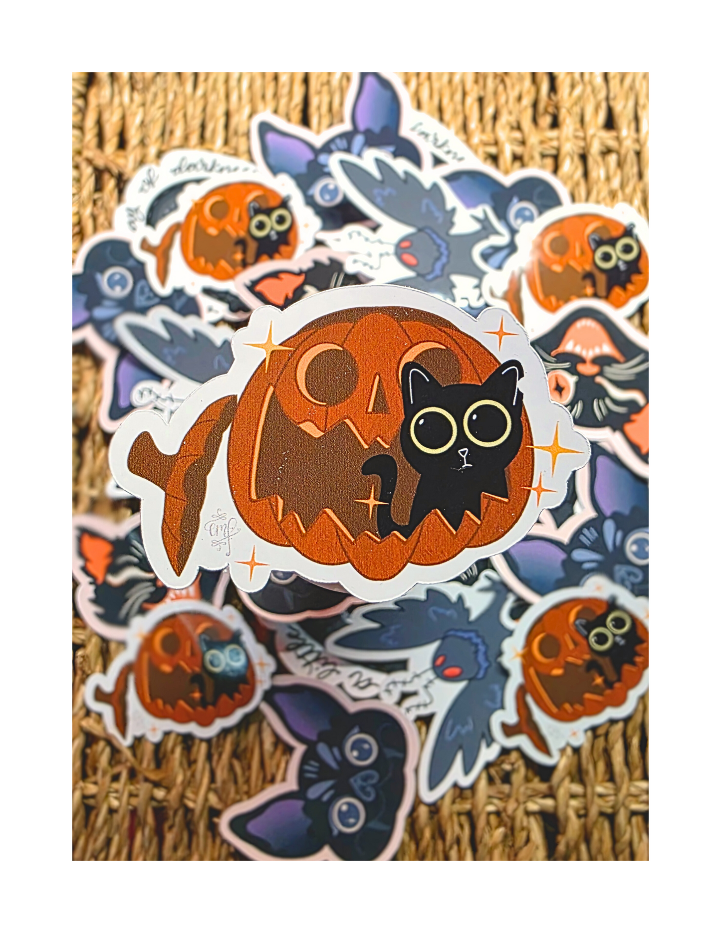 Halloween Stickers | Handmade, Durable, Spooky & Fun Designs