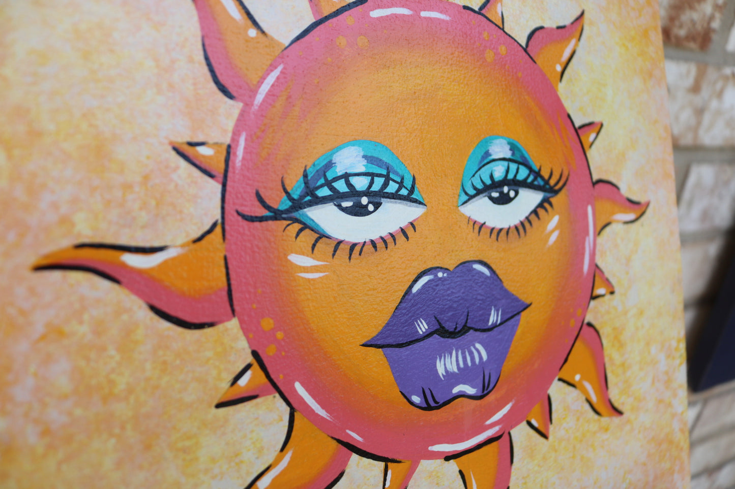 Sun Girl - Hand Painted Original Art