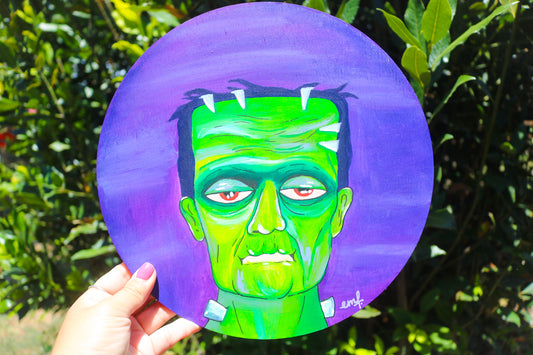 Frankenstein Hand Painted Original Artwork